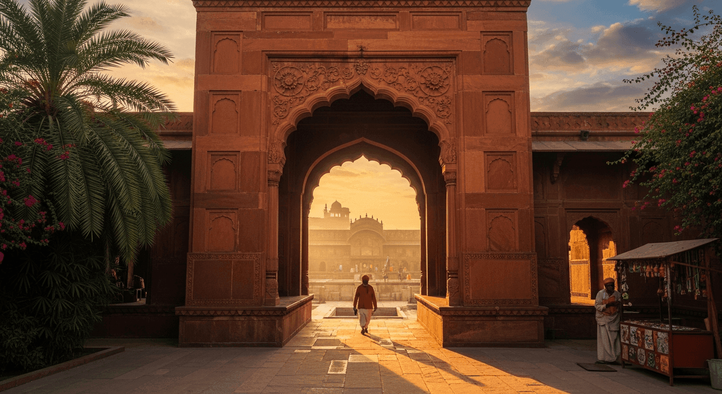 Illustration of Lucknow Gate